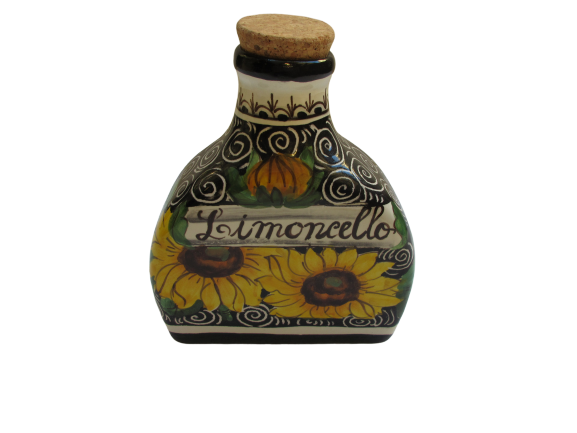 ceramic bottle decor