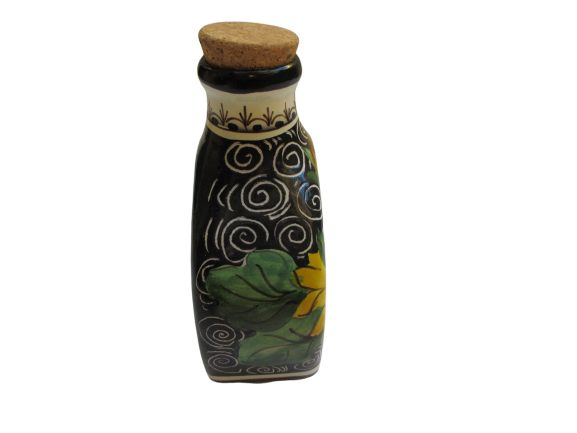 ceramic bottle decor