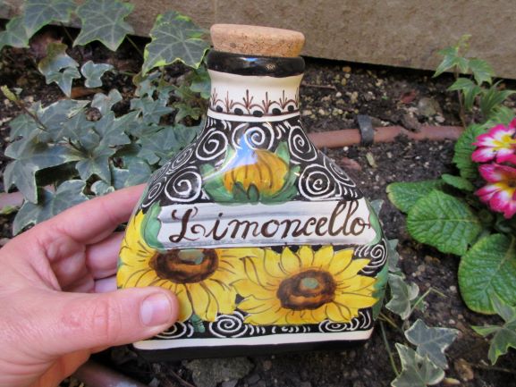 ceramic bottle decor