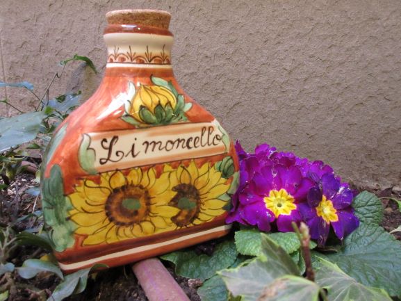 ceramic bottle decor