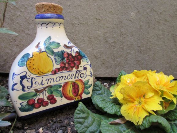 ceramic bottle decor
