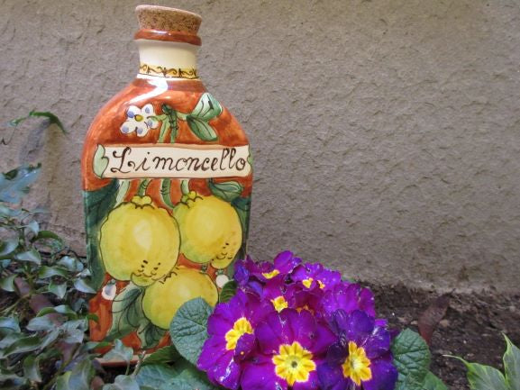 bottiglia in ceramica per limoncello