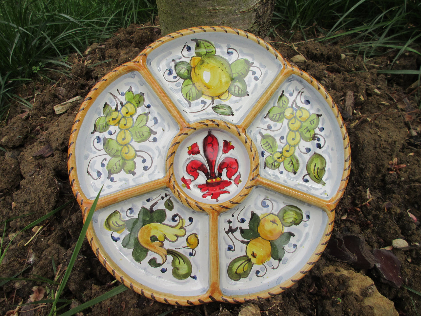 Ceramic tray/antipasto dish