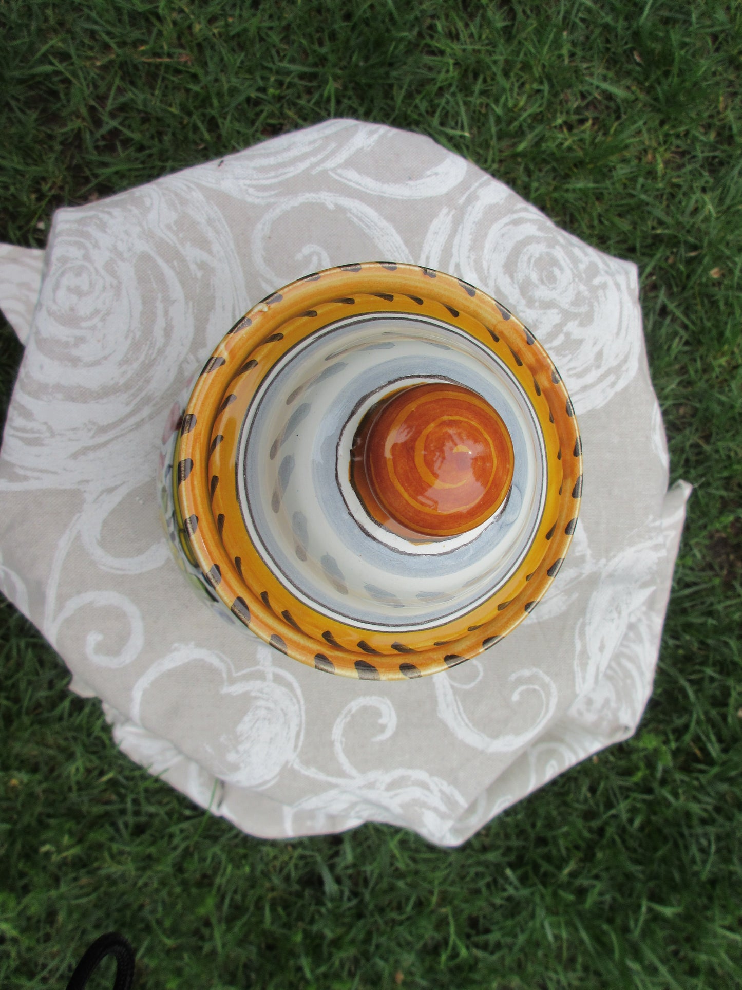 ceramic container jar