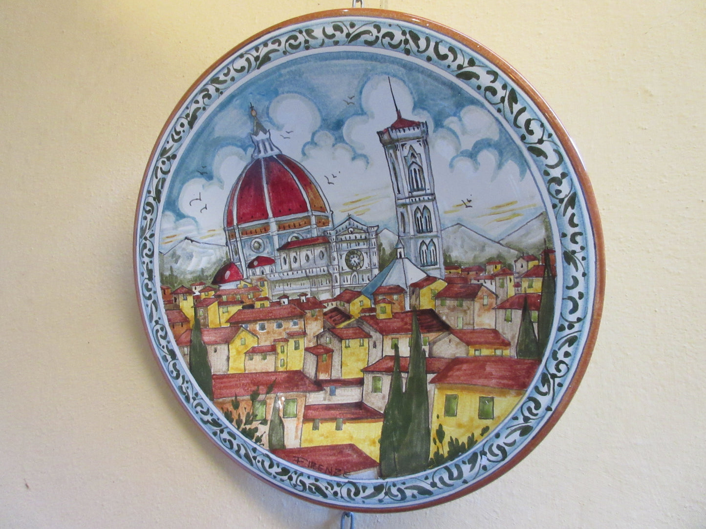piatto di ceramica