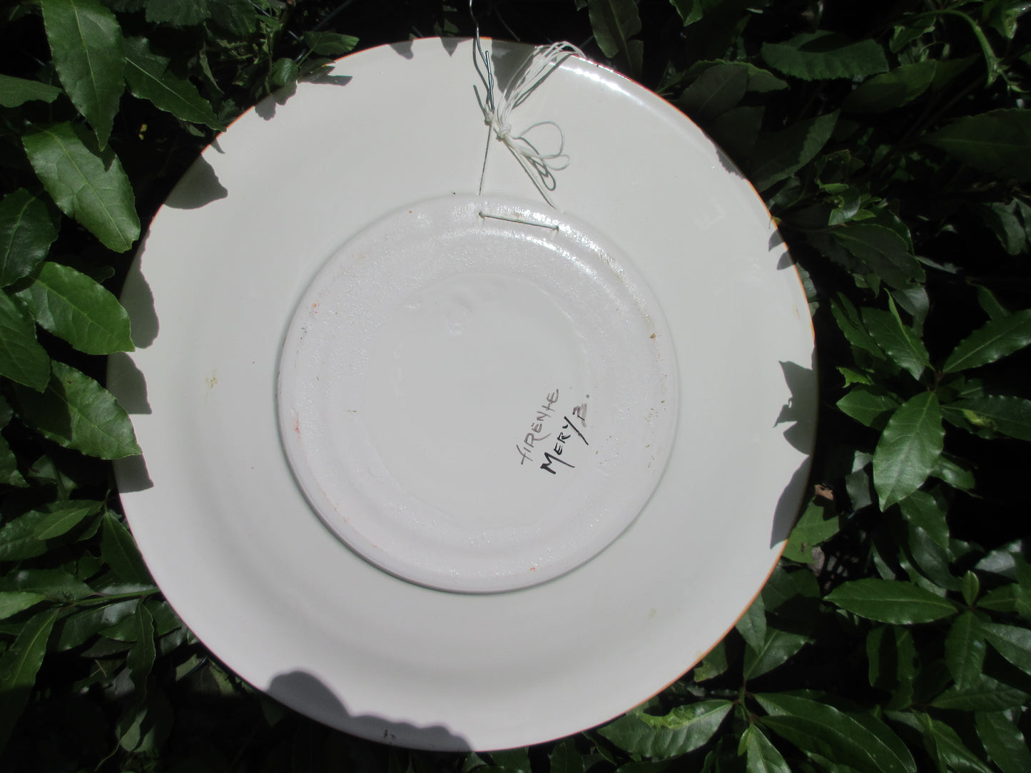 Piatto in ceramica