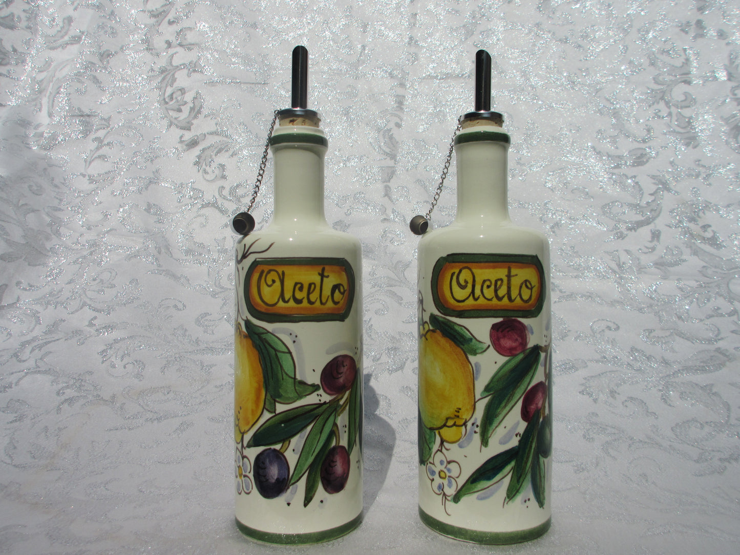 ceramic oil and vinegar set