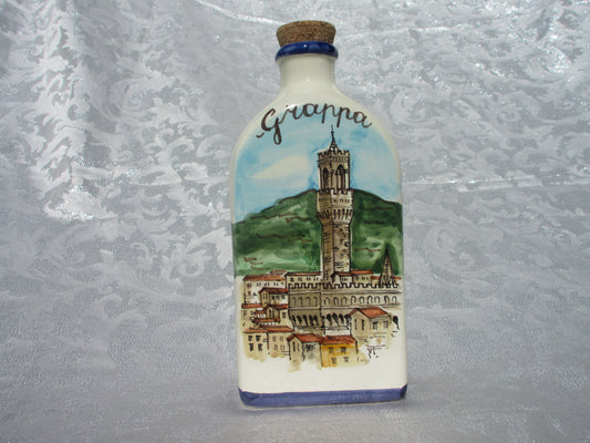 ceramic bottle decor