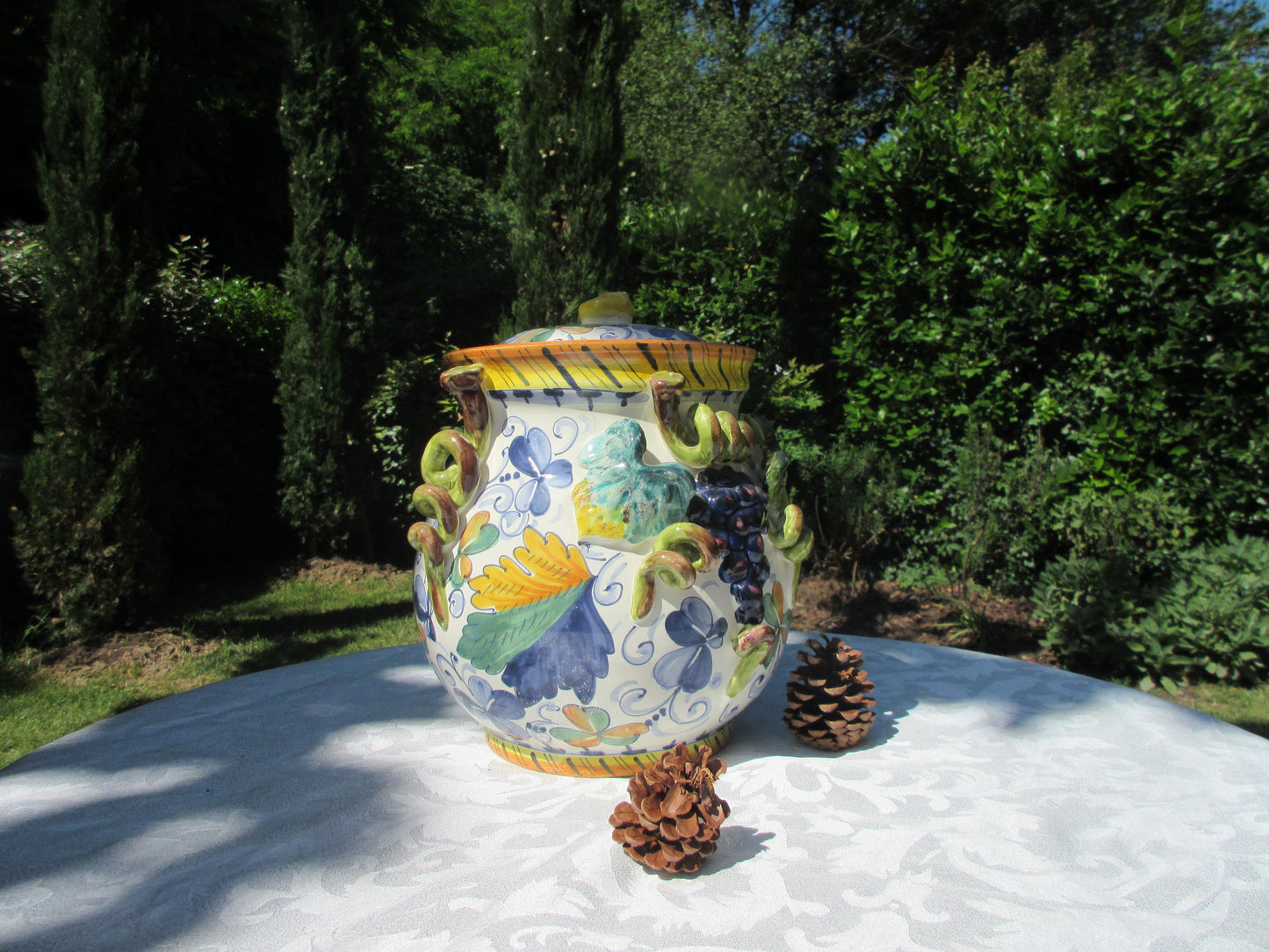 Barattolo per biscotti con tapoo in ceramica