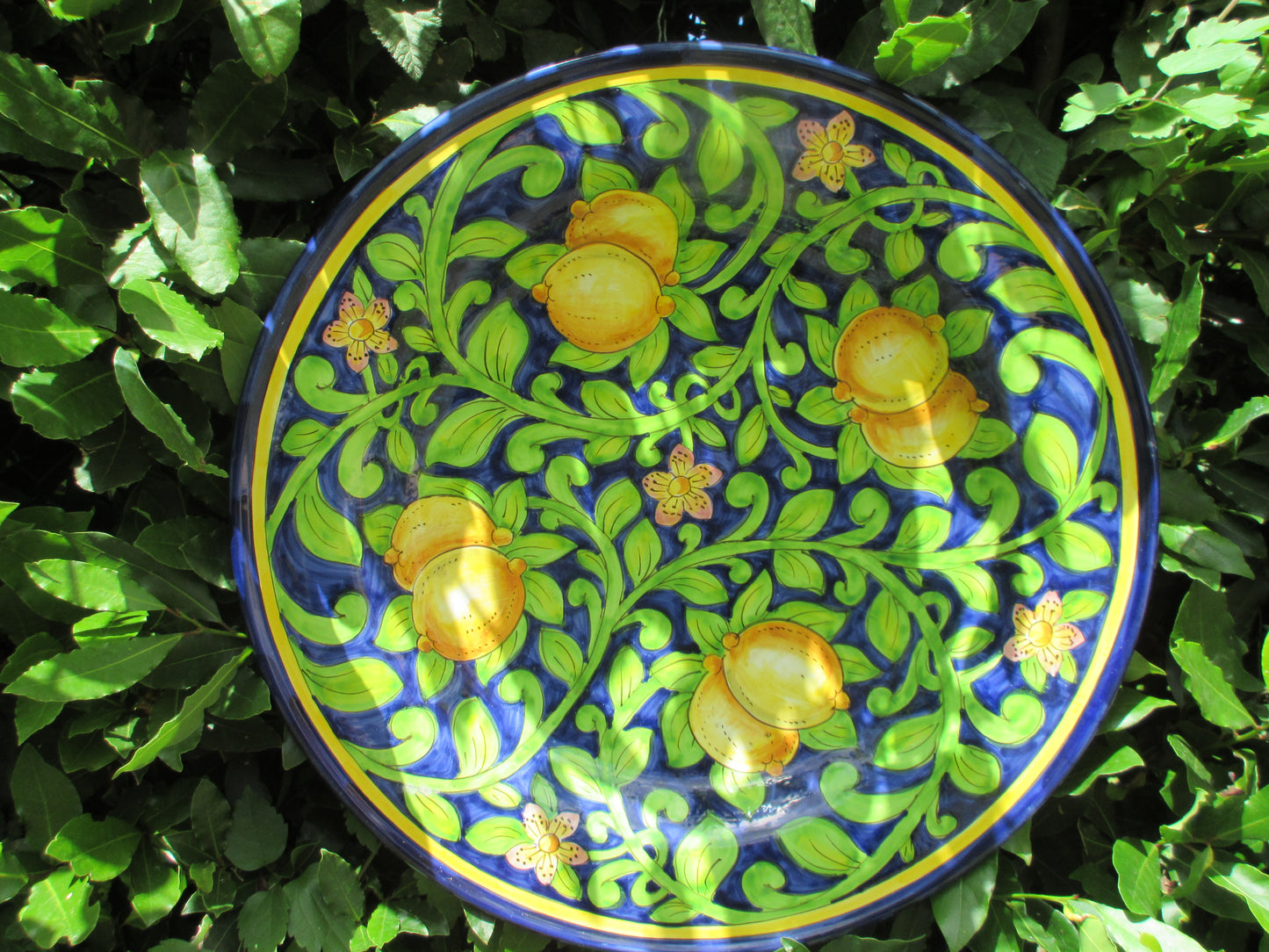 Piatto in ceramica