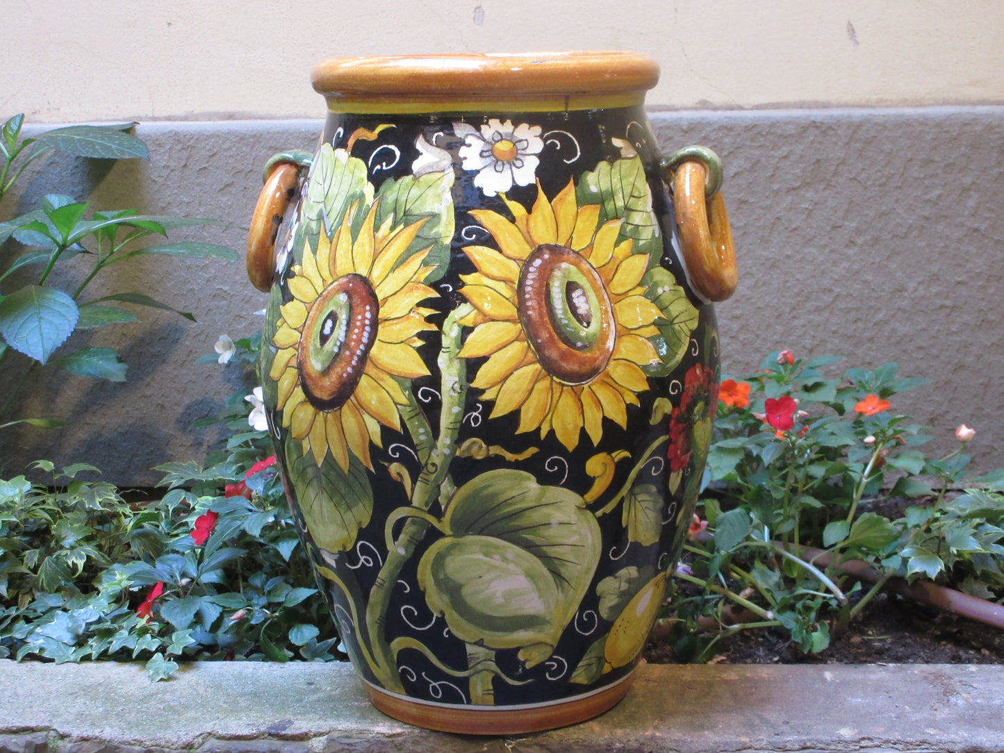 portaombrelli in ceramica