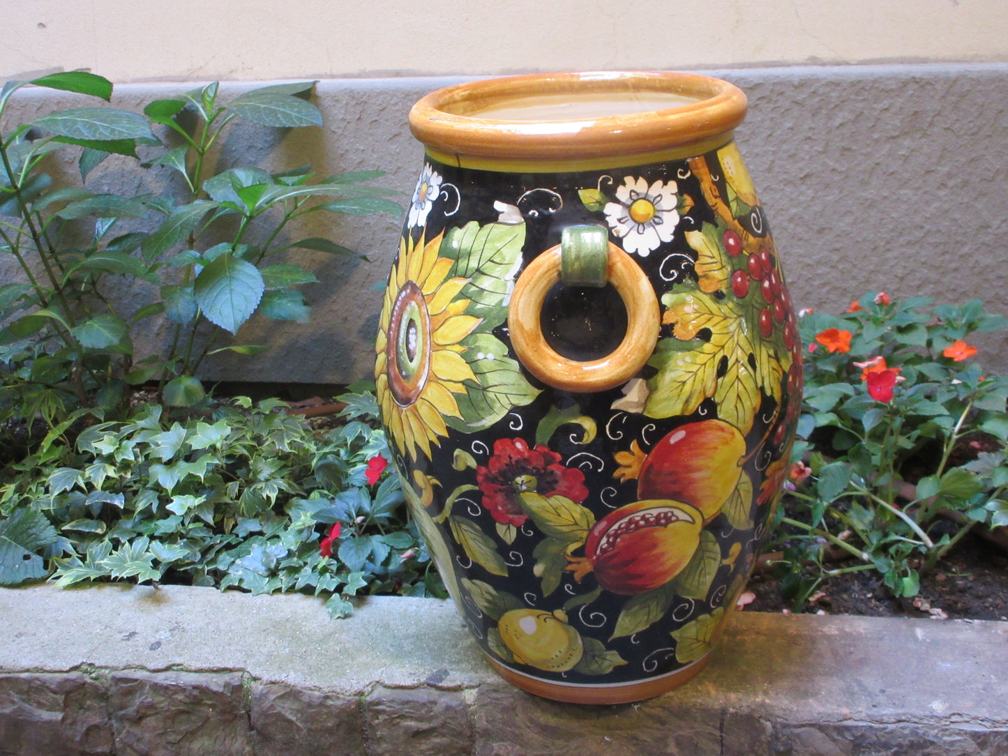 portaombrelli in ceramica