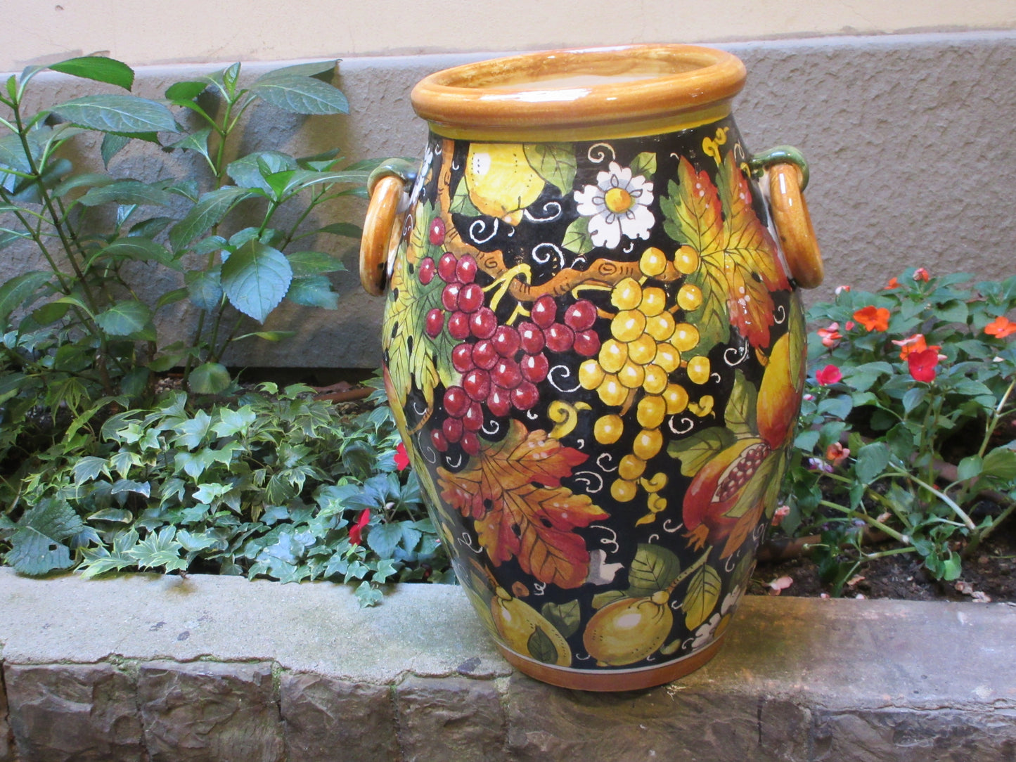 portaombrelli in ceramica