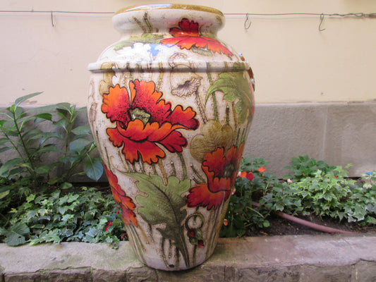 urne in ceramica di grandi dimensioni