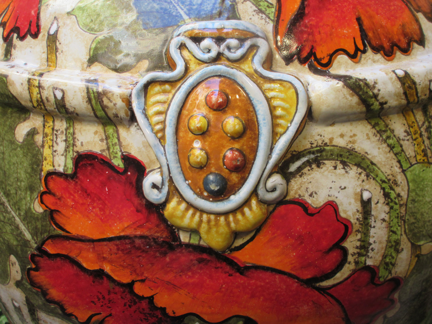 urne in ceramica di grandi dimensioni