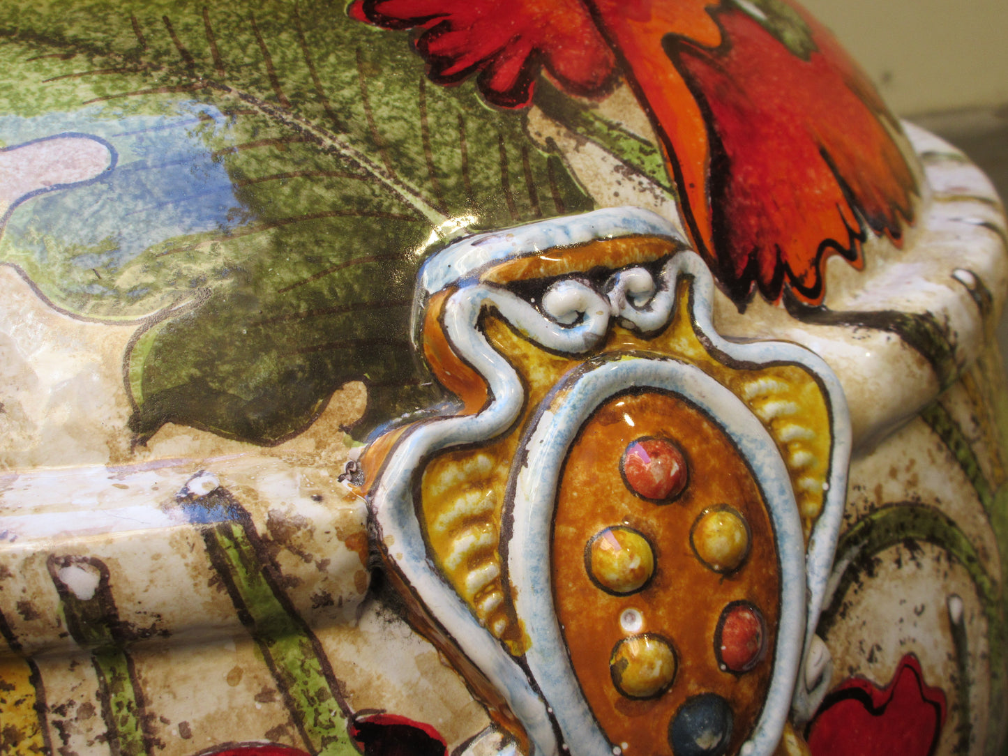 urne in ceramica di grandi dimensioni