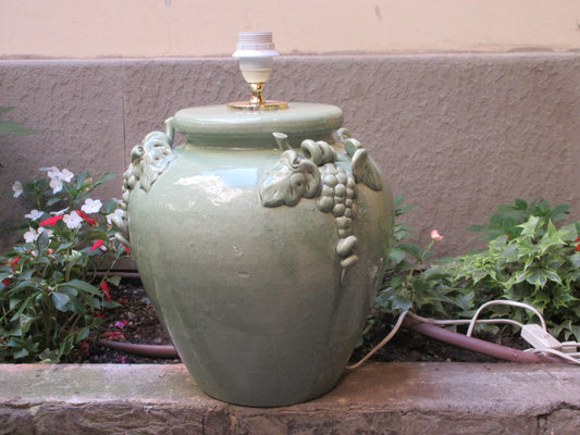 base lampada in ceramica