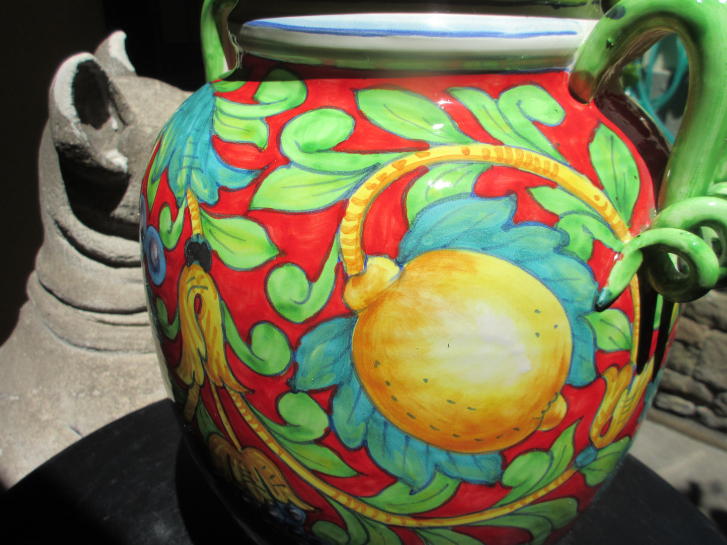 base lampada in ceramica