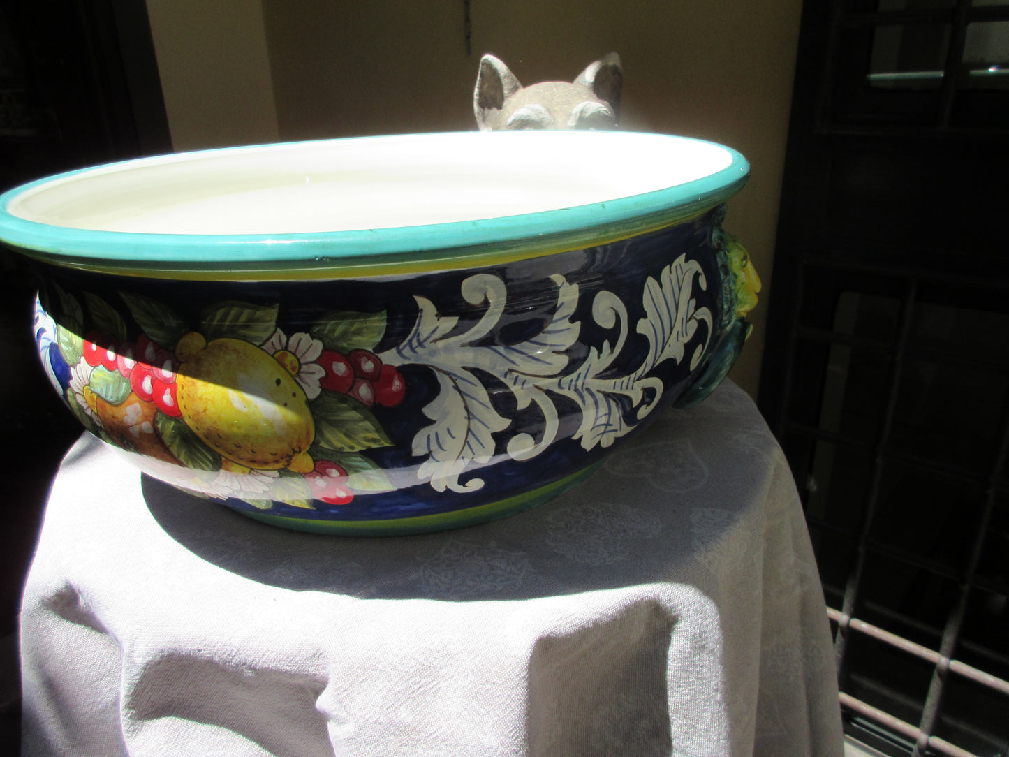 ceramic centerpiece bowl