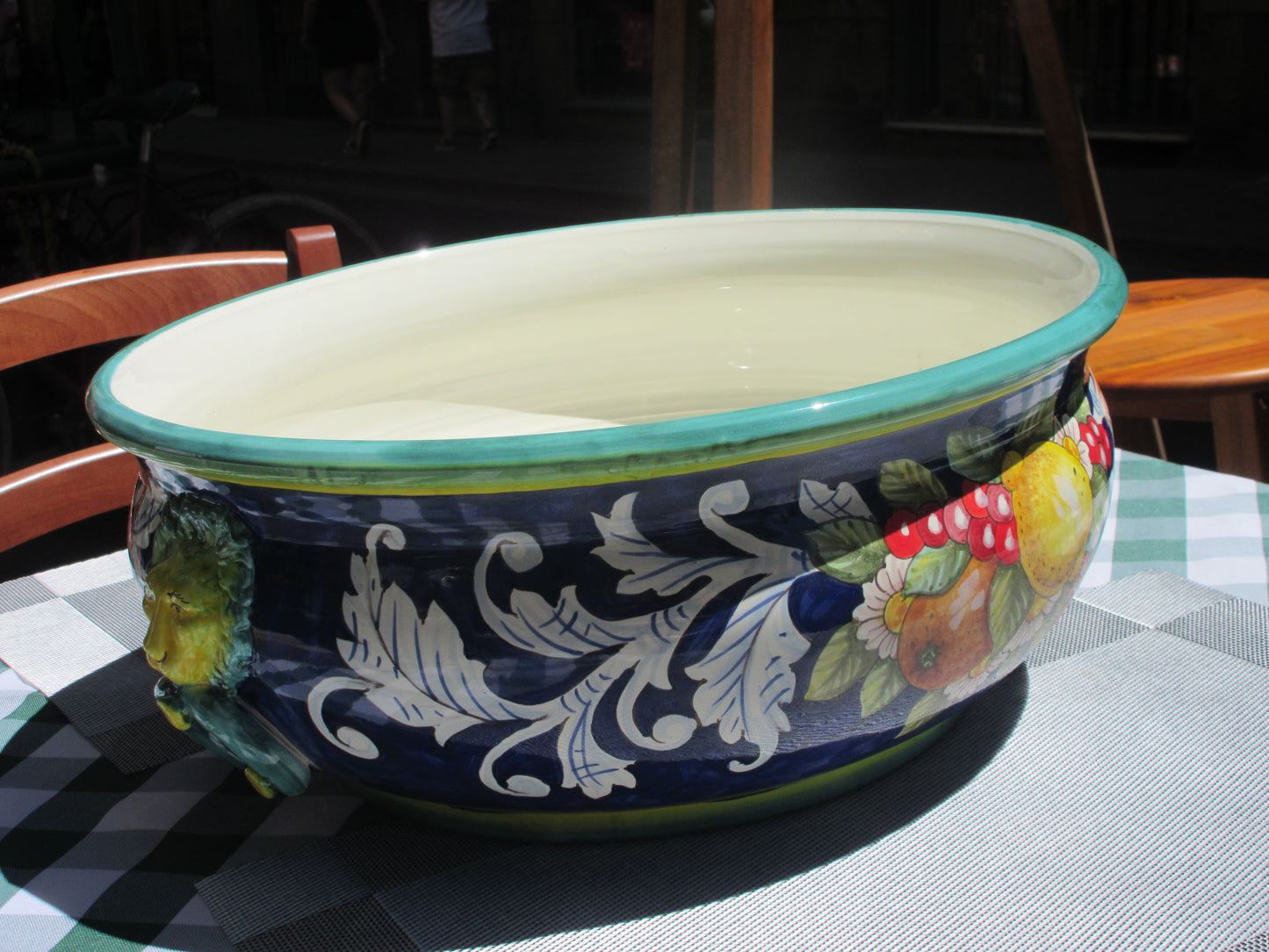 ceramic centerpiece bowl