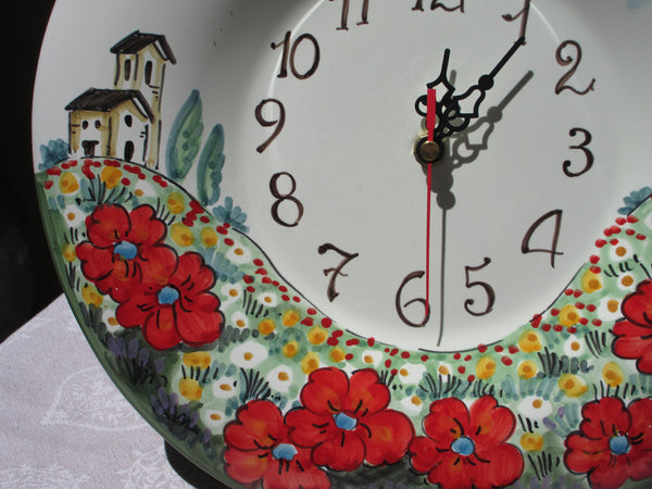 ceramic wall clock