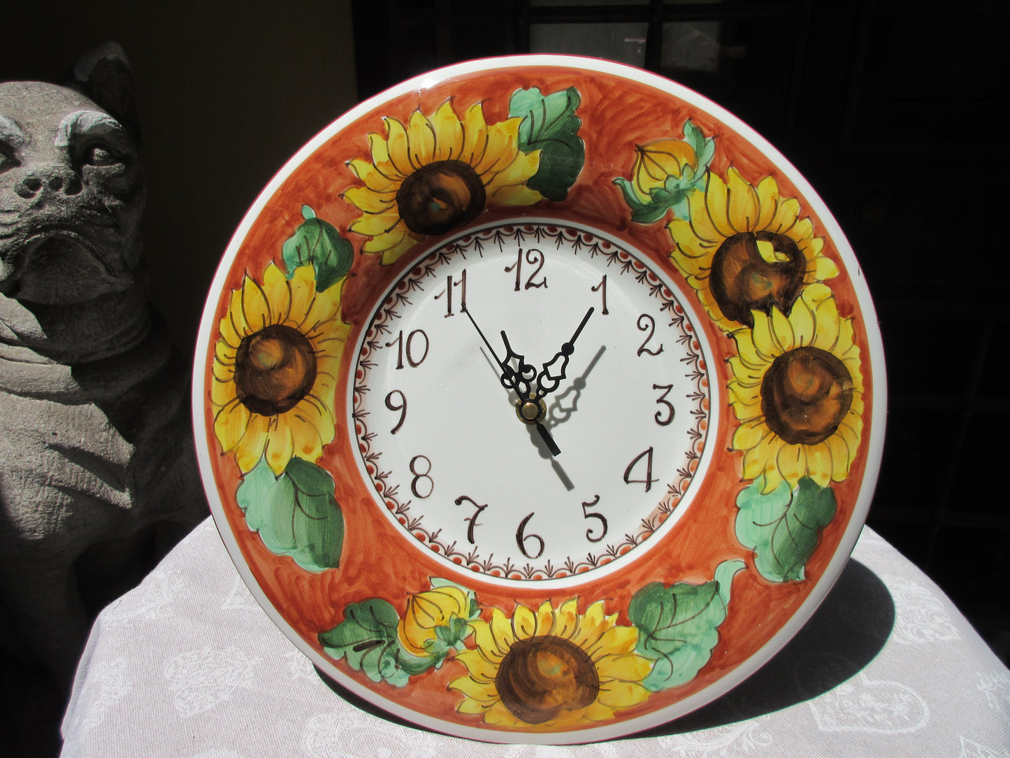 ceramic wall clock