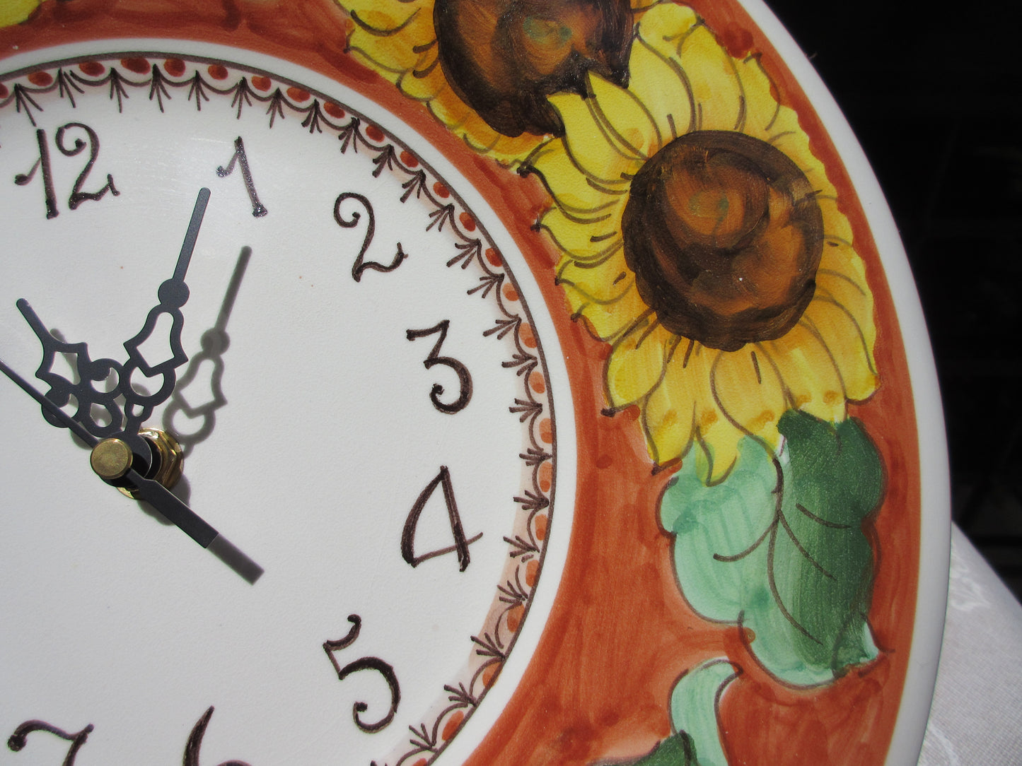 ceramic wall clock