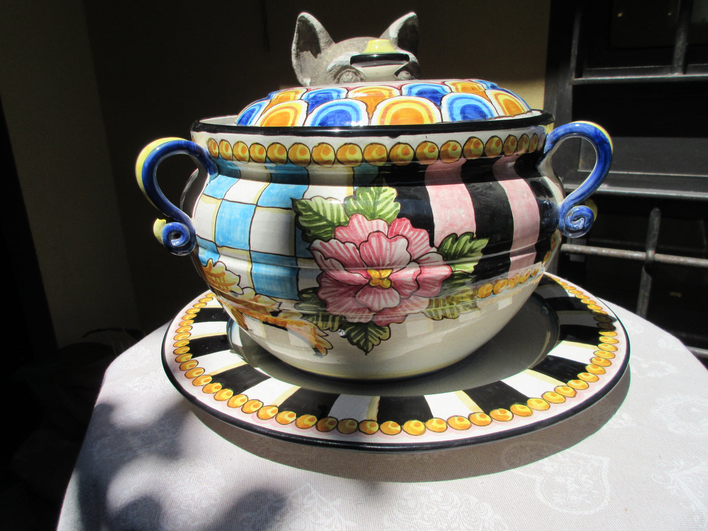 zuppiera in ceramica