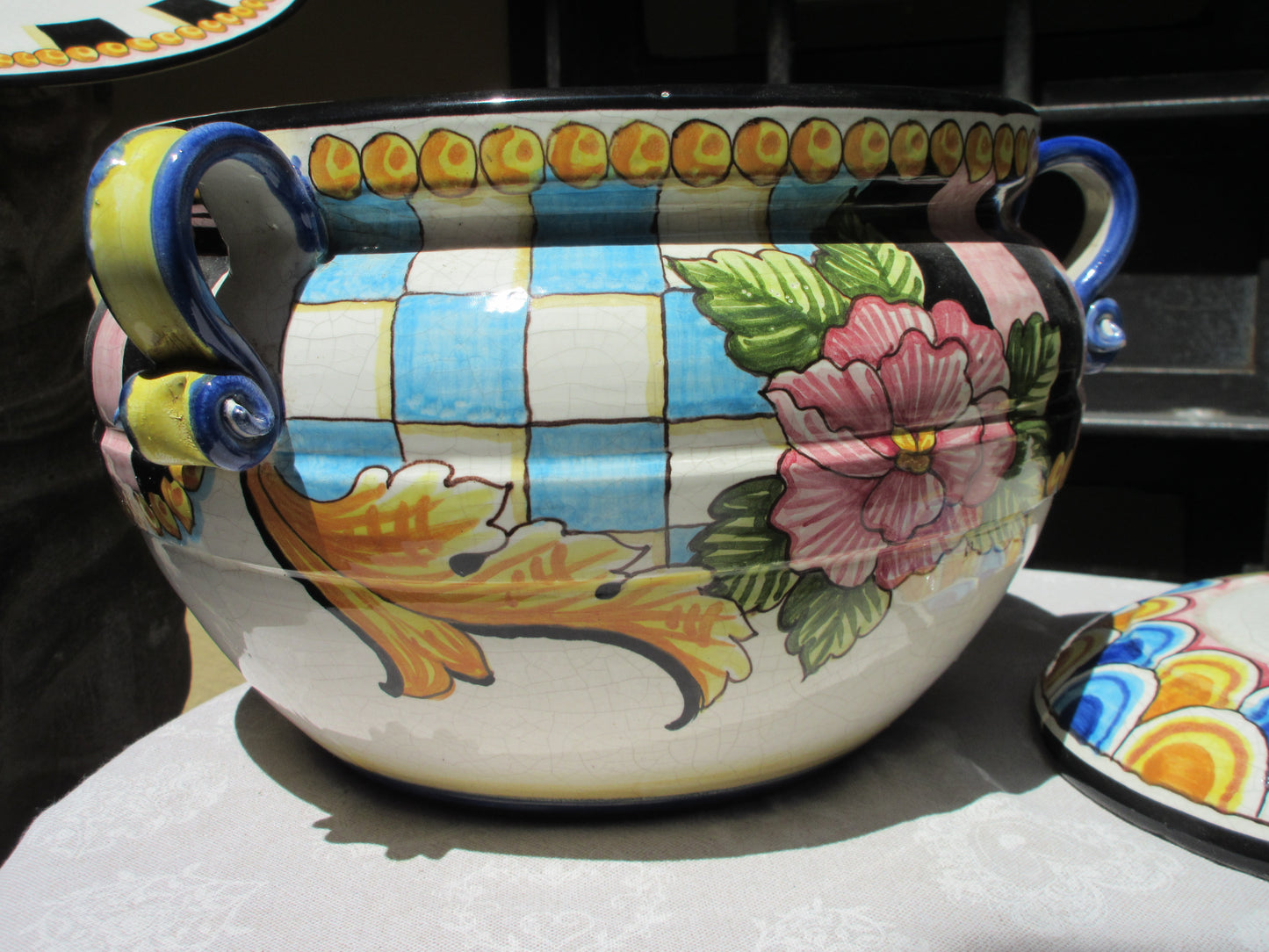 zuppiera in ceramica