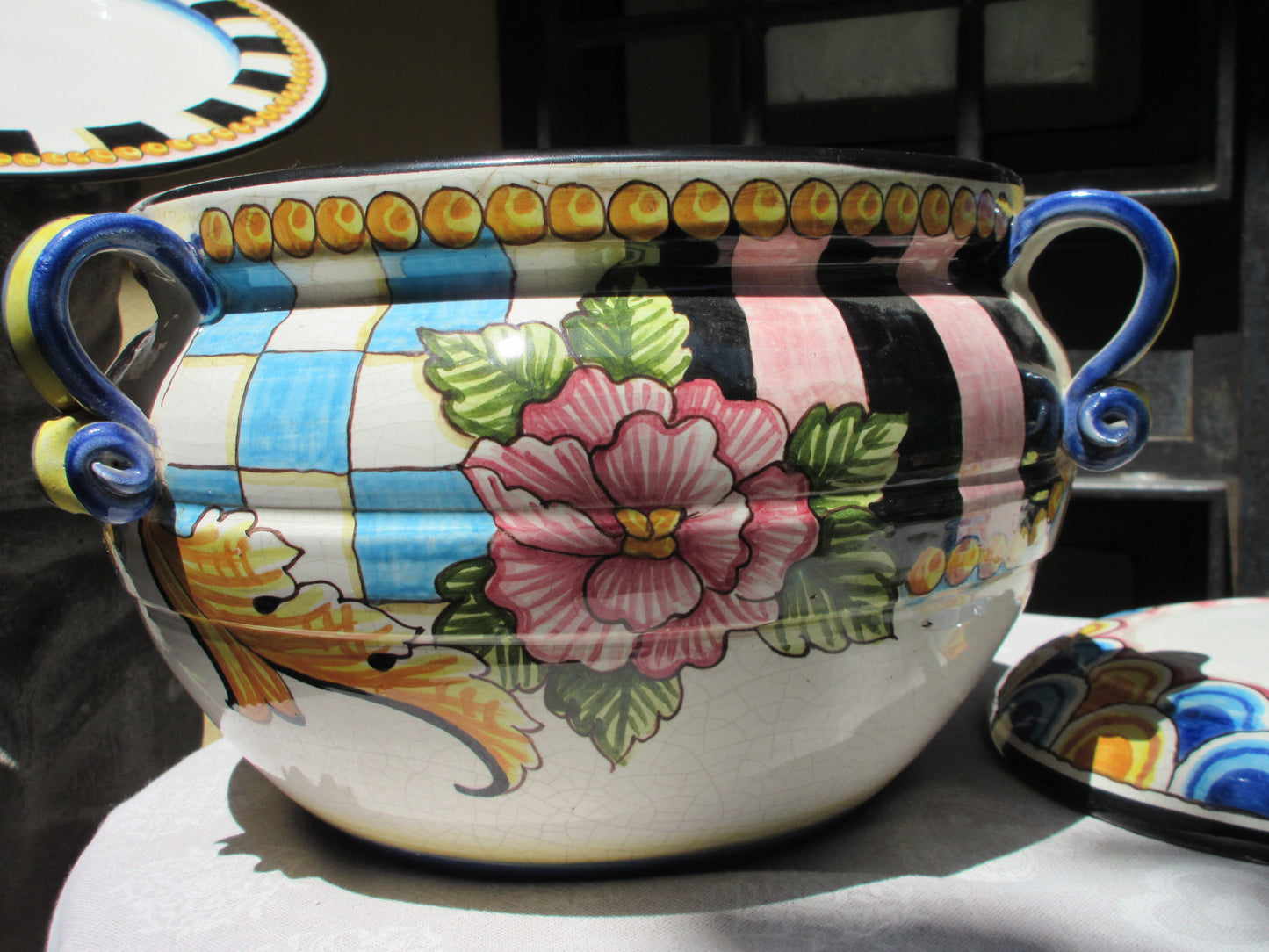 zuppiera in ceramica