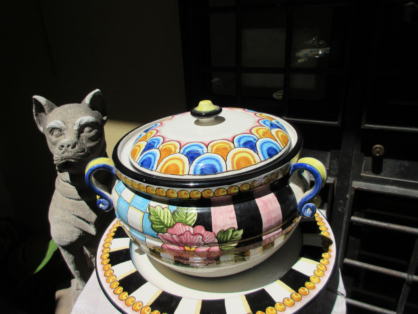 zuppiera in ceramica