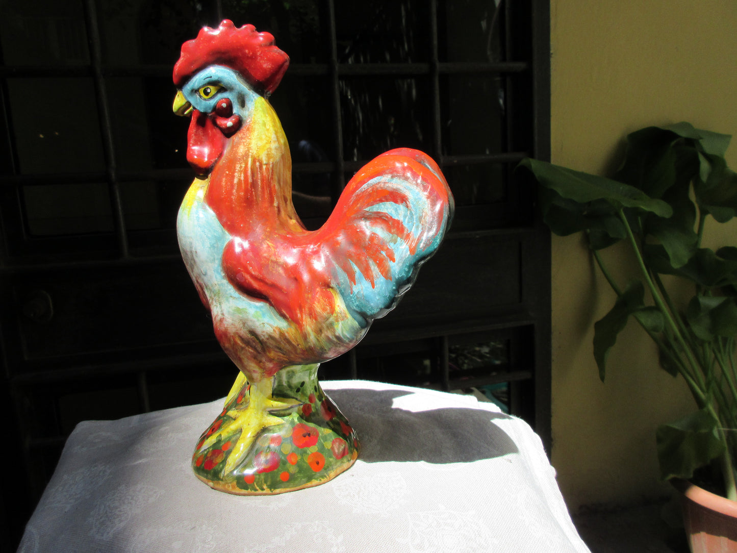 gallo di ceramica