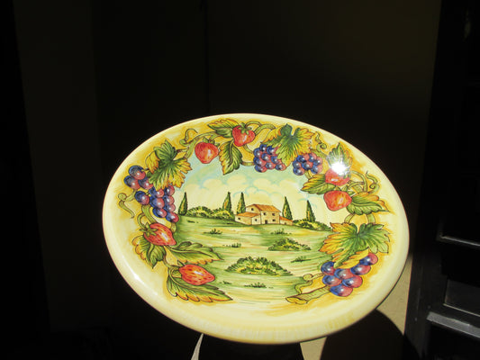 Ceramic plate