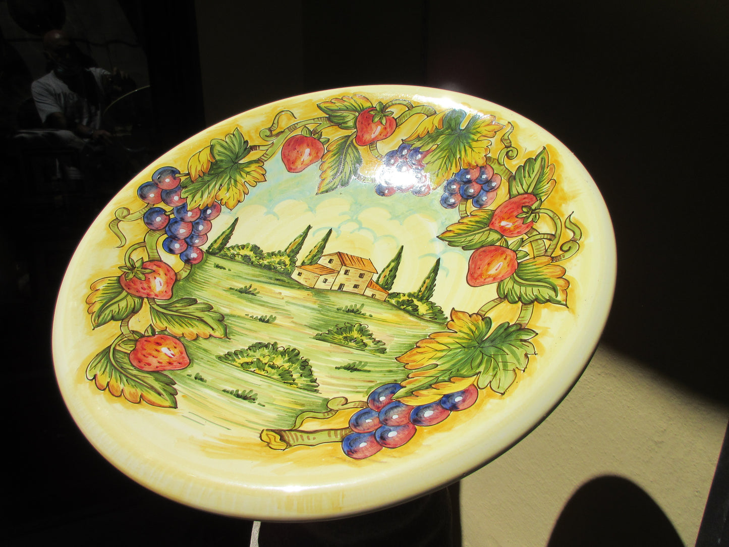 Piatto in ceramica