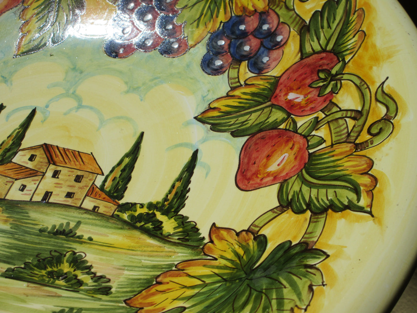 Piatto in ceramica