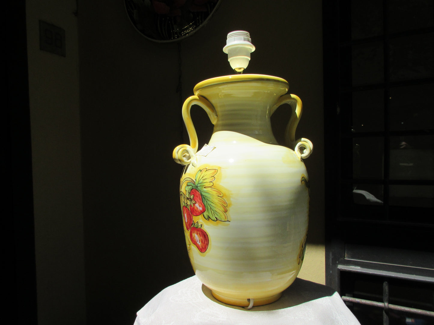 Base della lampada in ceramica