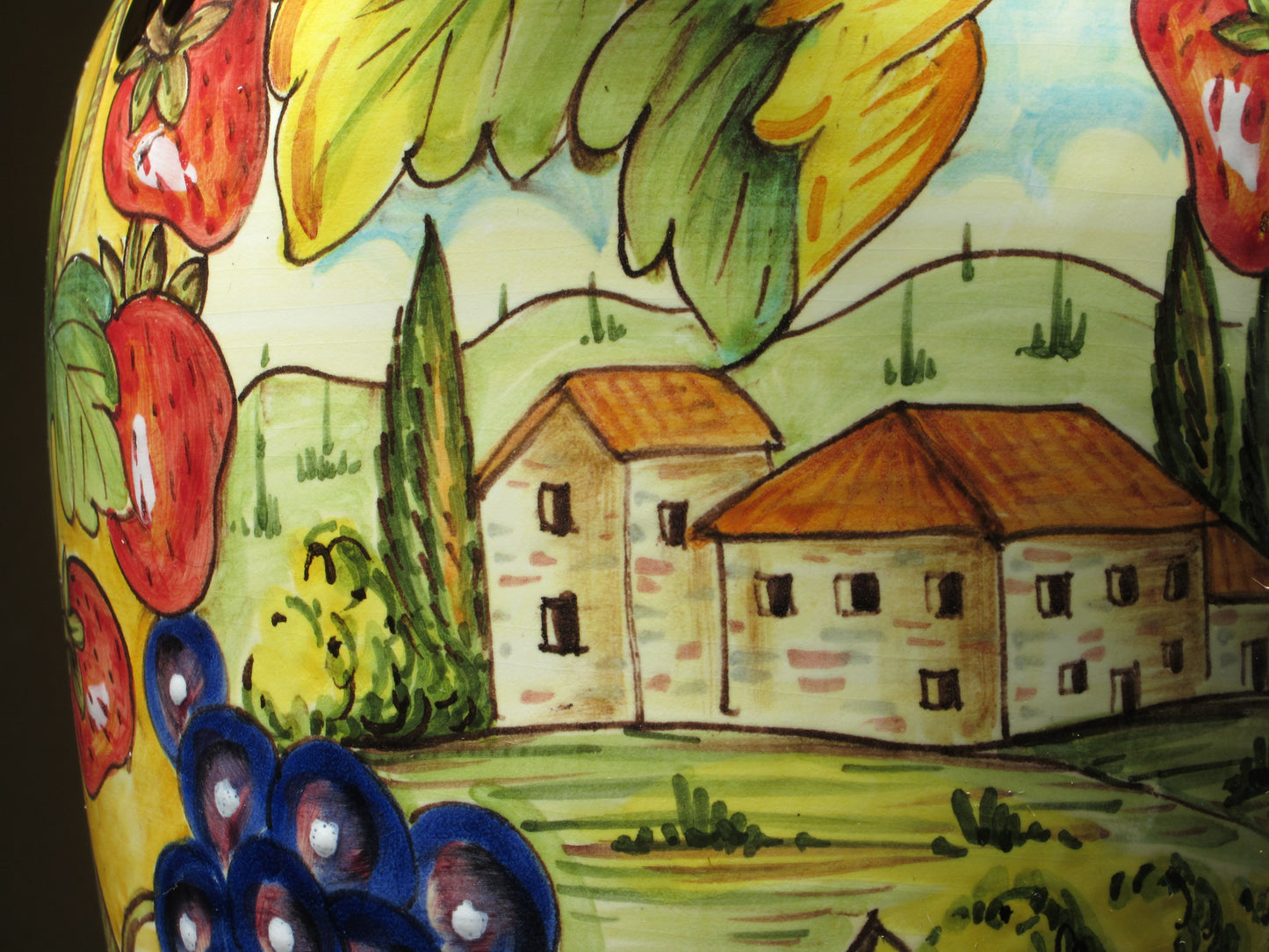 Base della lampada in ceramica