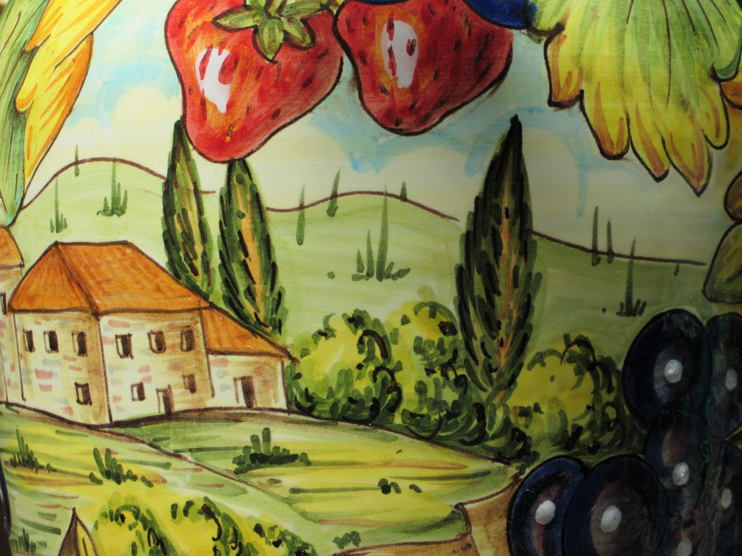 Base della lampada in ceramica
