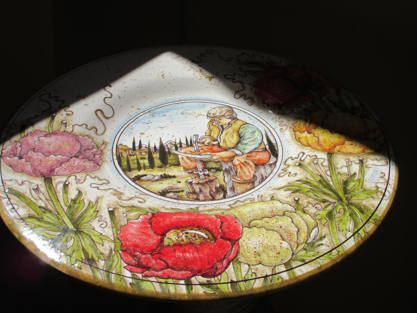Piatto in ceramica