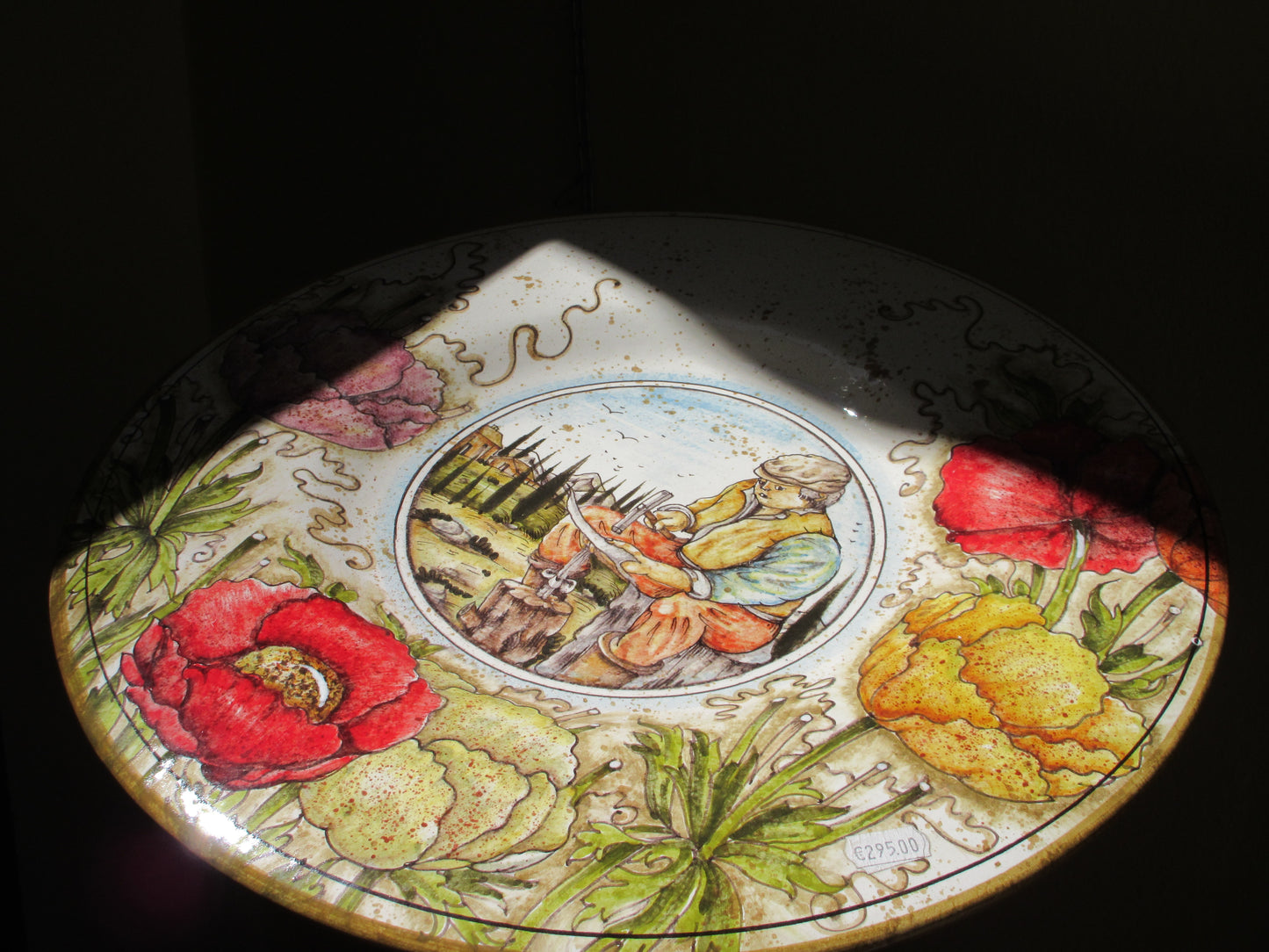 Piatto in ceramica