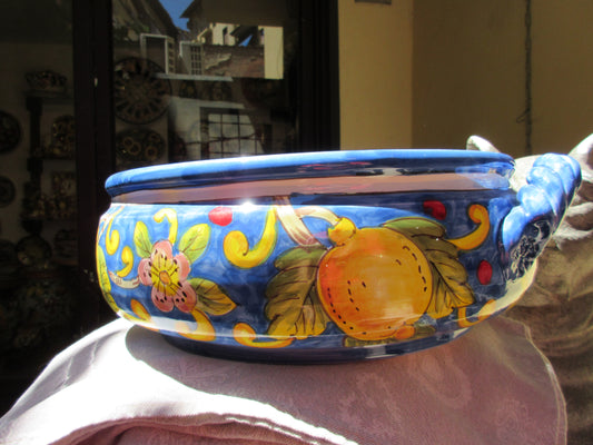 centrotavola in ceramica