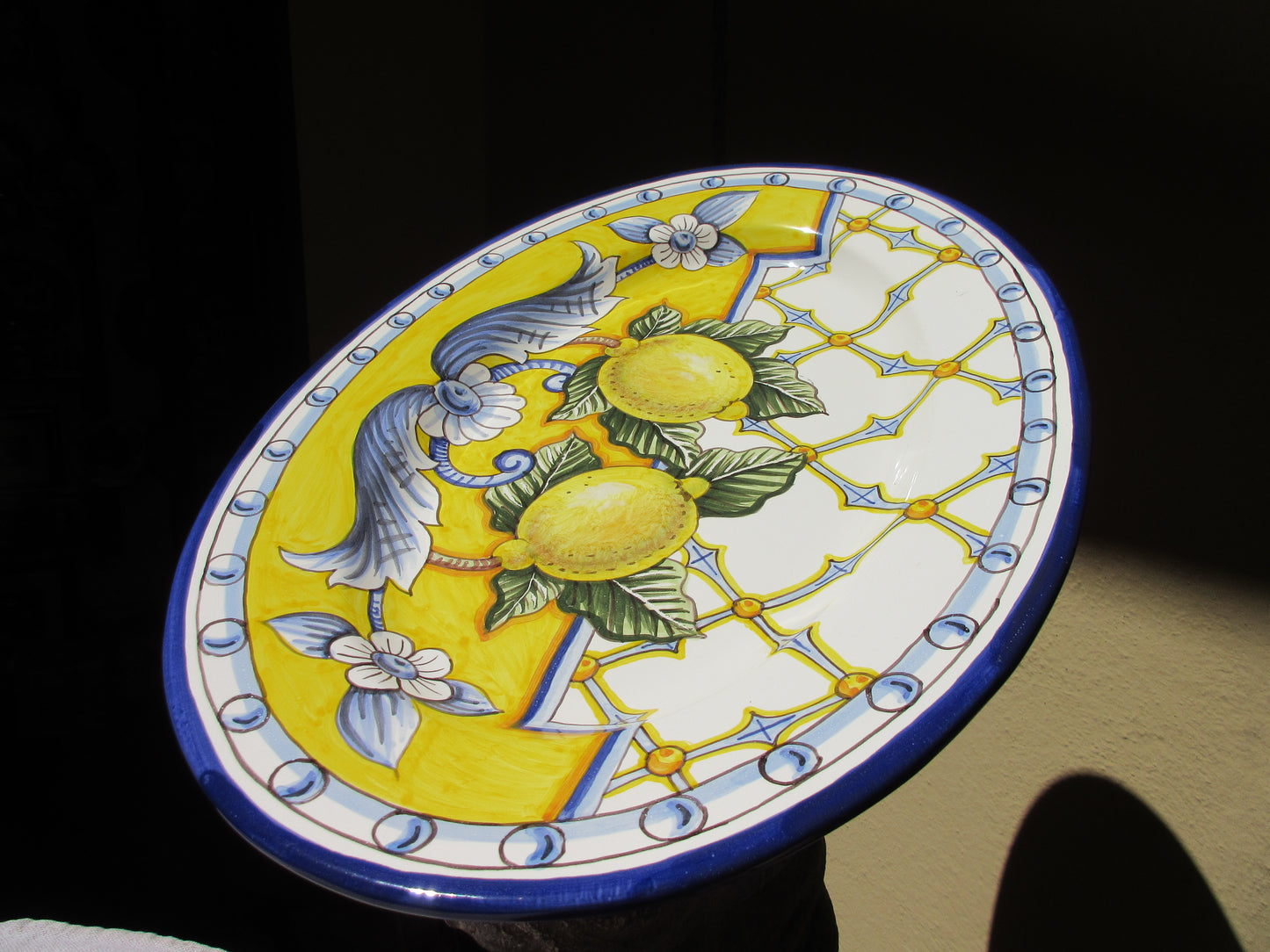 piatto di ceramica