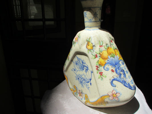 Vaso in ceramica fiorentina