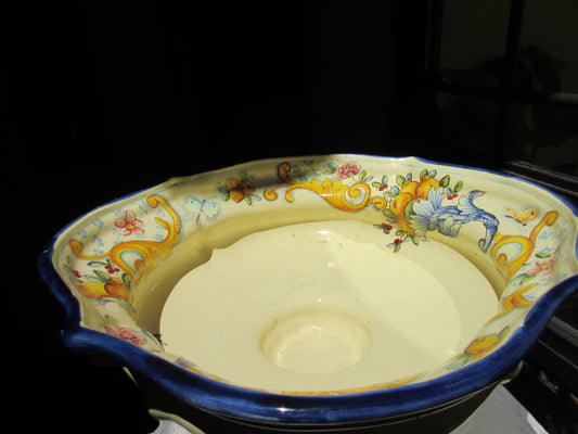 centrotavola in ceramica per tavolo
