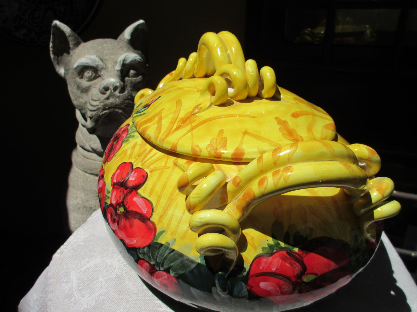 zuppiera in ceramica