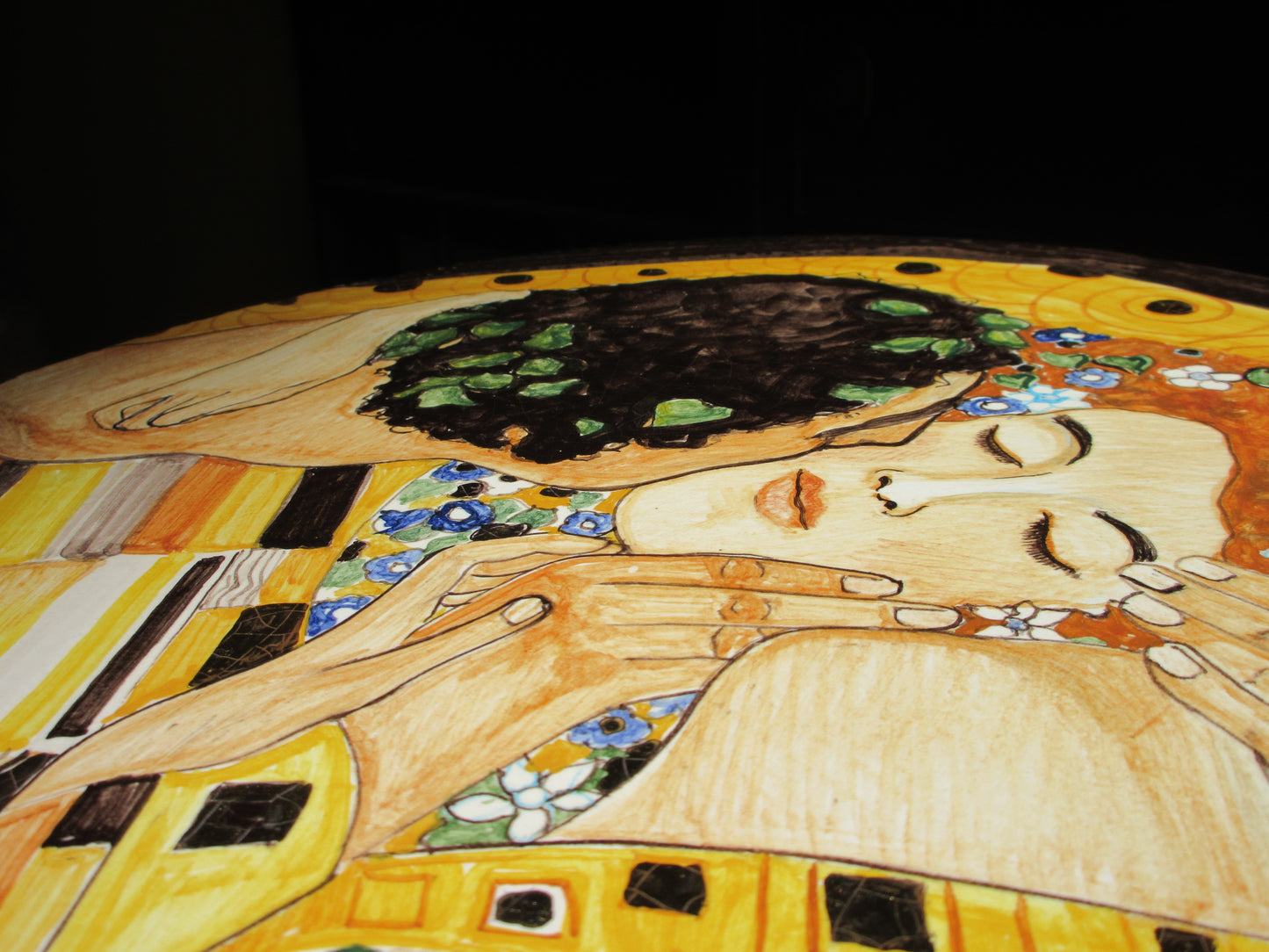 decorazione in piastrelle di ceramica