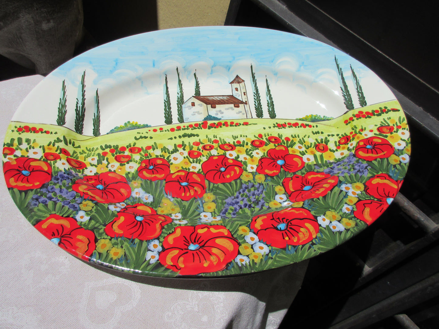 piatto di ceramica