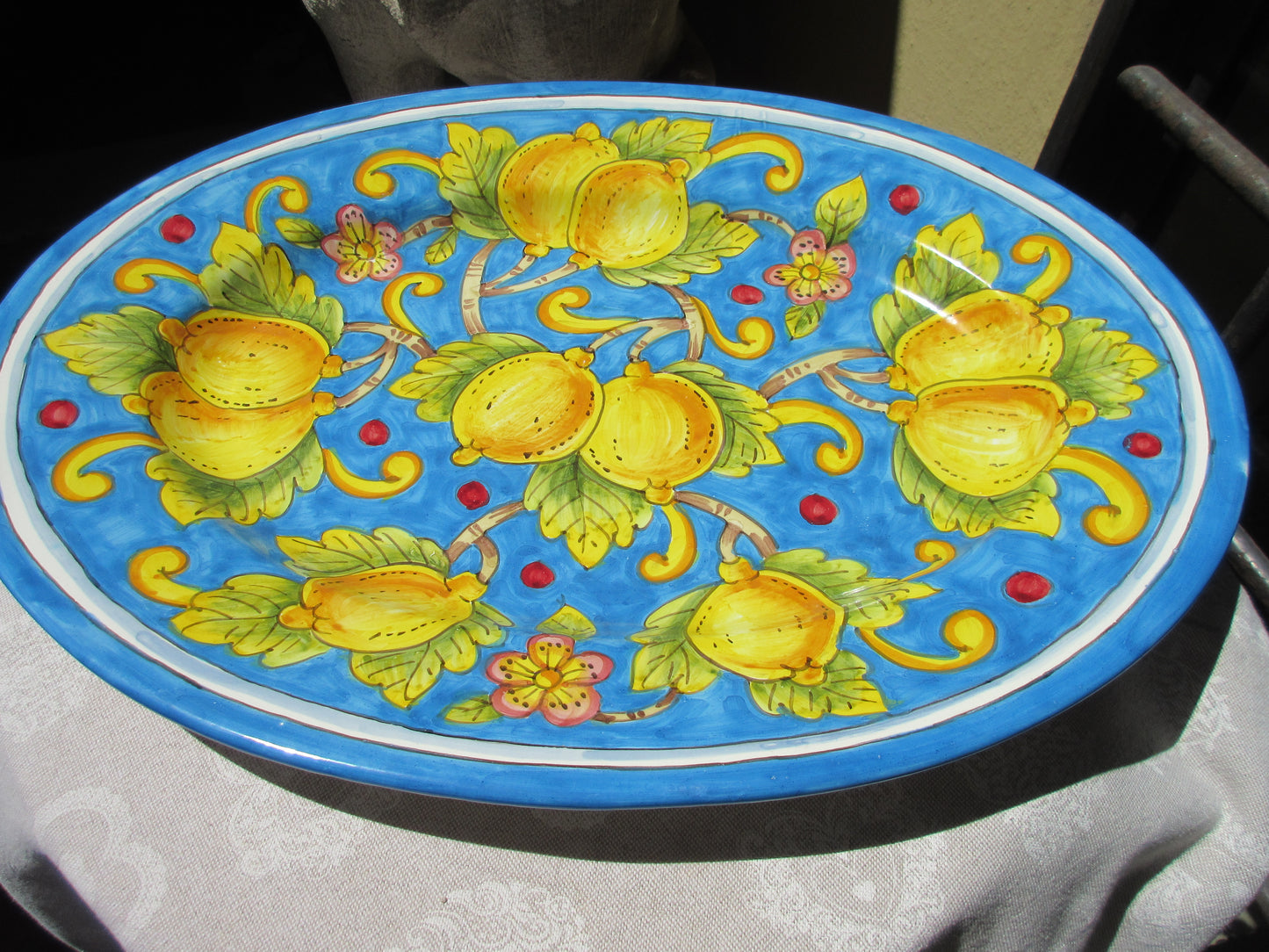 piatto di ceramica