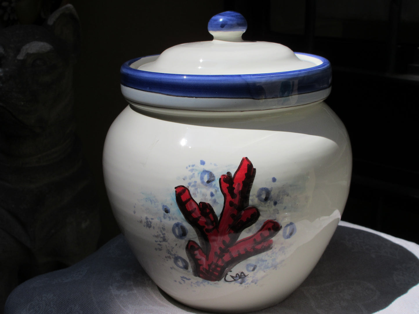 contenitore in ceramica