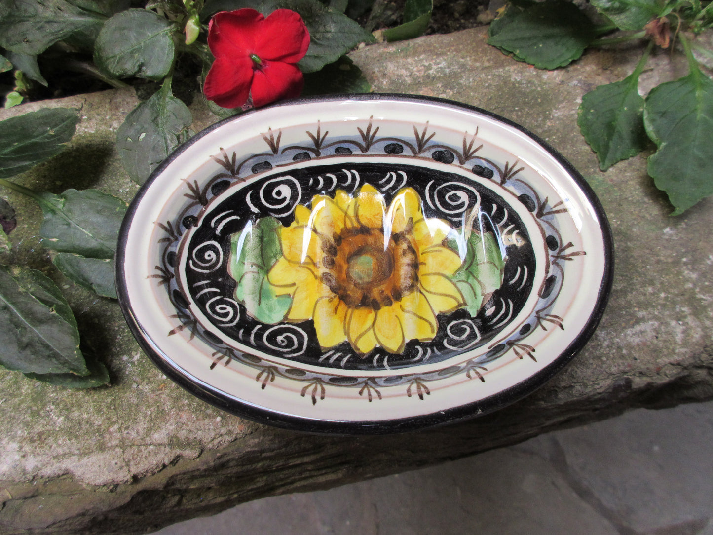 porta sapone in ceramica